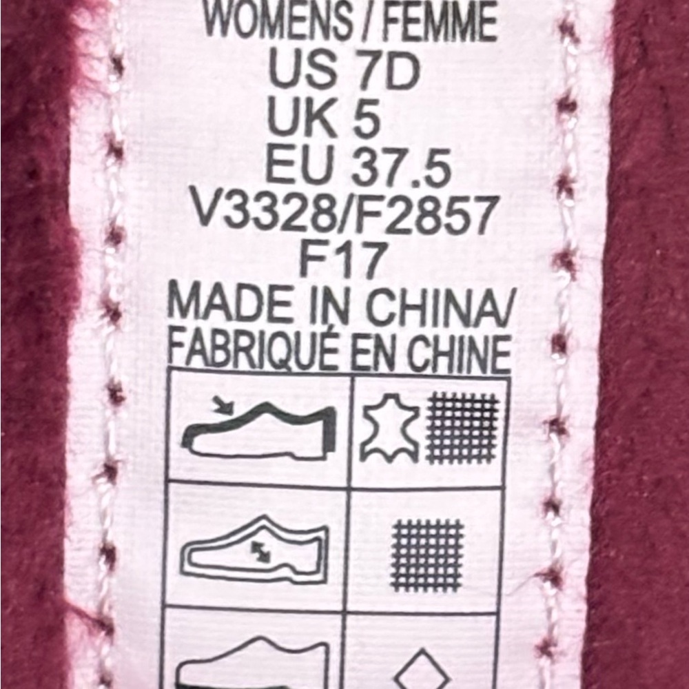 Lands End Women's Burgundy Quilted Faux Fur Lined Winter Boots Size 7D - Picture 7 of 7